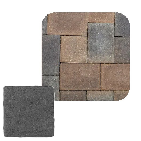 COBBLE 9X9 IRON RANGE