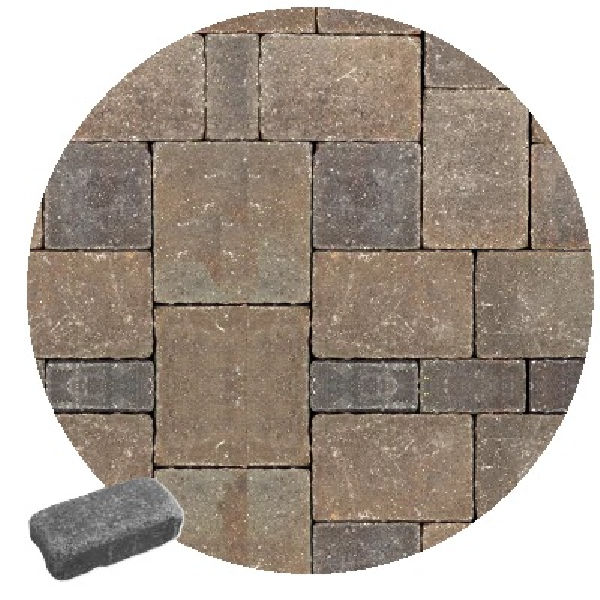 CRACOVIA 1/2 SQ IRON RANGE 3X6