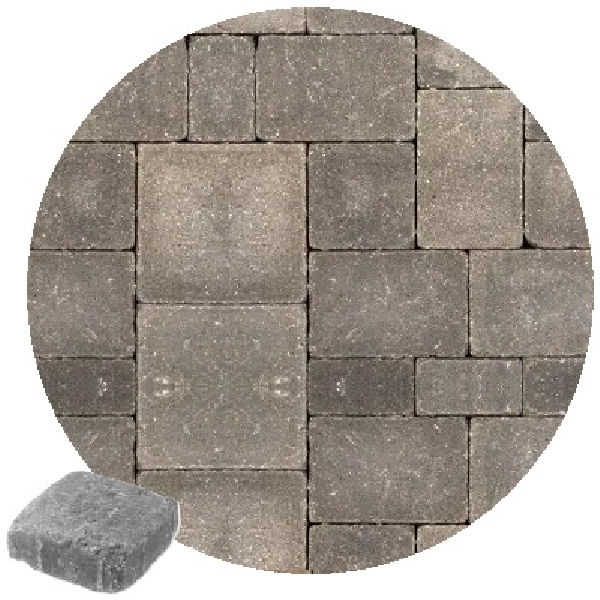 CRACOVIA SQ STERLING GRAY 6X6