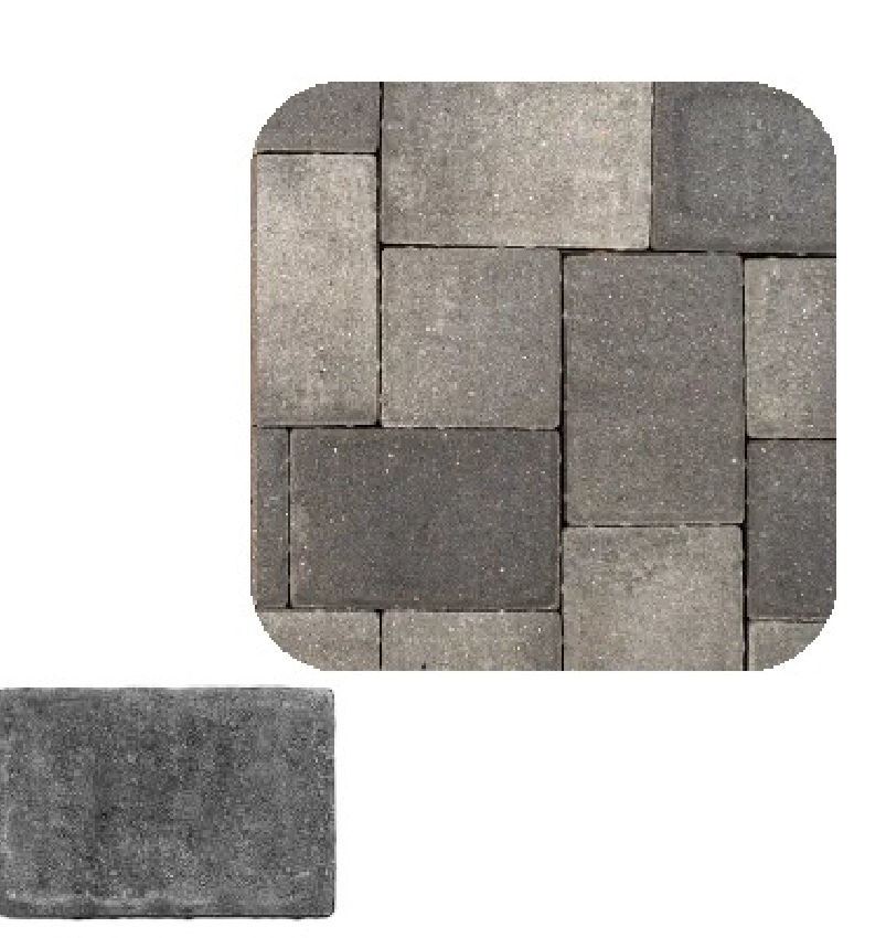COBBLE 6X9 STERLING GRAY