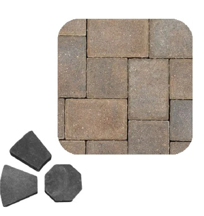 COBBLE CIR PAK BRONZE GRANITE