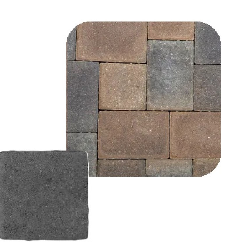 COBBLE 9X9 IRON RANGE