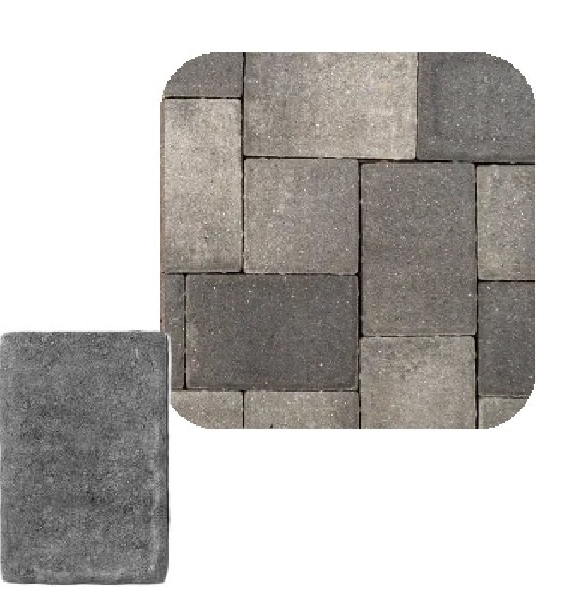 COBBLE 9X12 STERLING GRAY