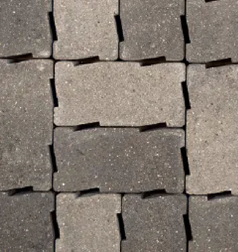 DRENAPAVE 5X10 STERLING GRAY 80MM