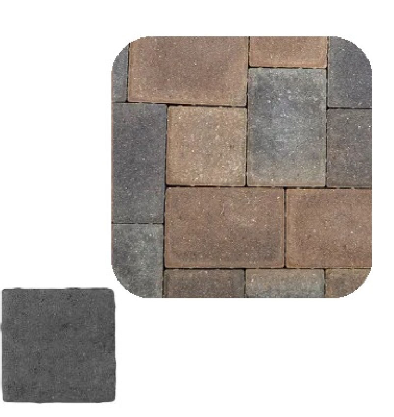 COBBLE 6X6 IRON RANGE