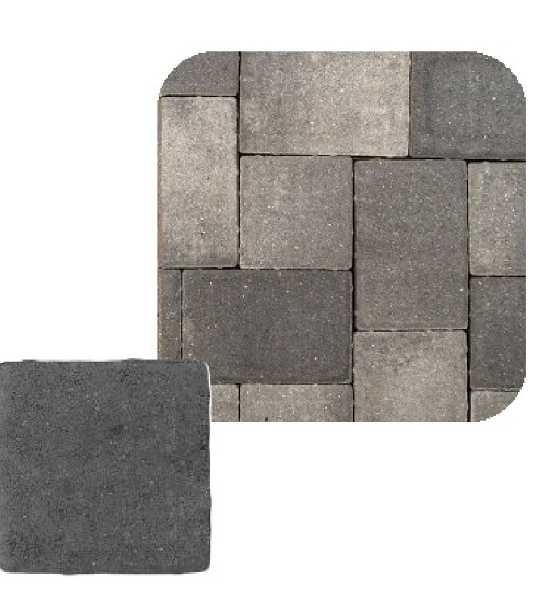 COBBLE 9X9 STERLING GRAY