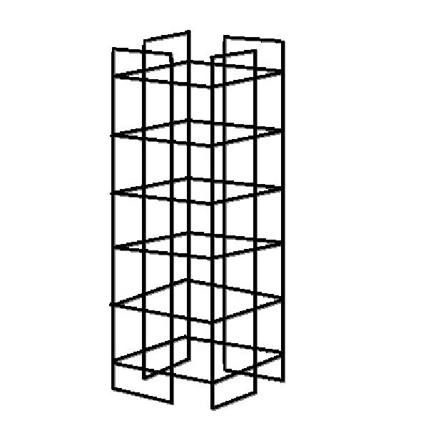 TANDEM COLUMN METAL FRAME