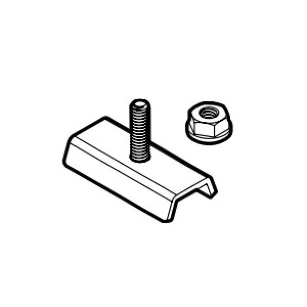 SLIDE FLANGE WITH NUT