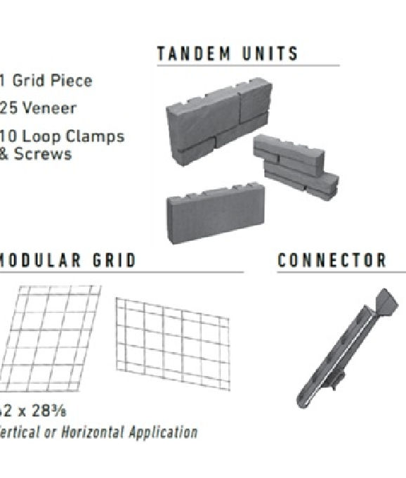 TANDEM MODULAR METAL GRID KIT