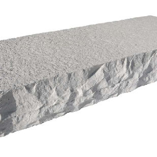 3 SIDED 48"X18" STEP INDIANA LIMESTONE