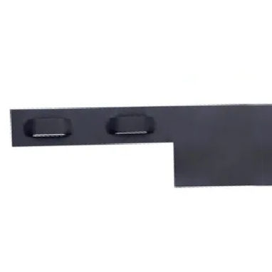 4"X10 BORDER LINE EDGING BLACK