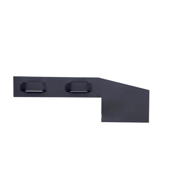 BORDER EDGING END BLACK