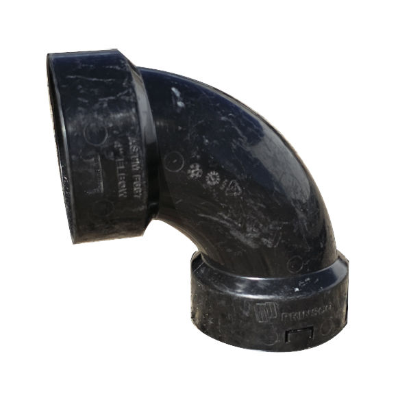 4" DRAIN TILE 90 DEG ELBOW