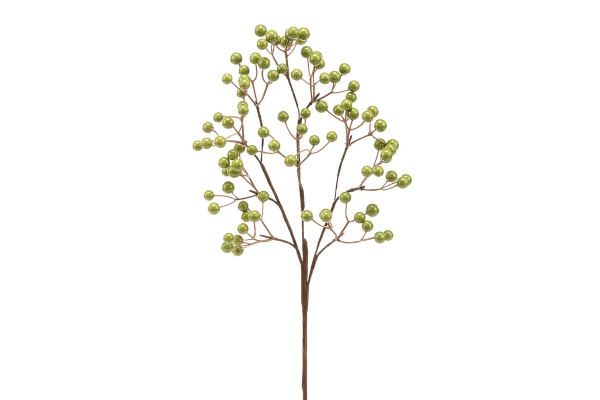 CRANBERRY SPRAY 25" APPLE GREEN