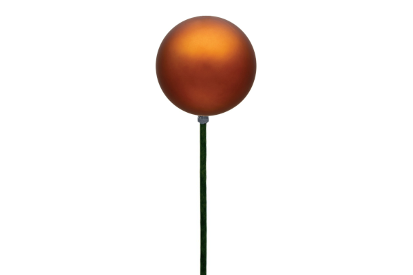 STEMBALL 15CM STAKE COPPER MATTE