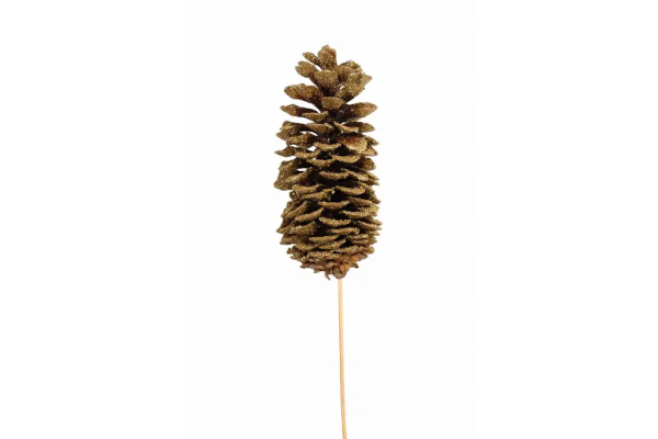 SUGAR CONE STAKE GOLD GLITTER