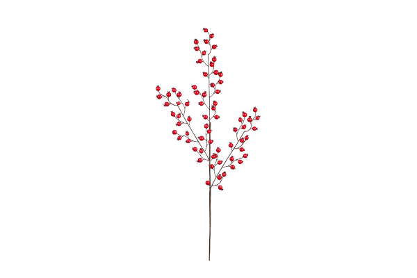 CRANBERRY SPRAY 25" RED