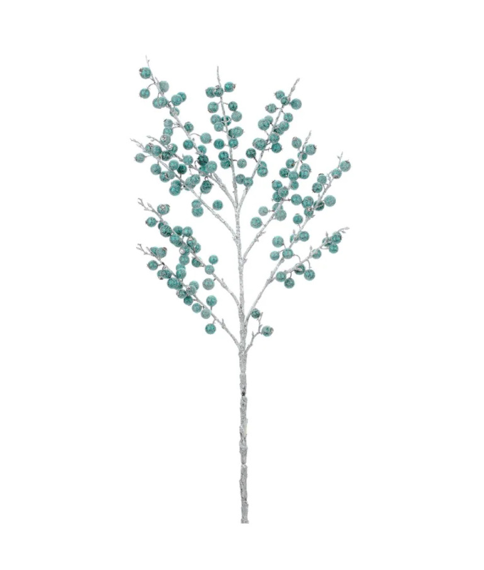 CRANBERRY SPRAY 25" TURQUOISE