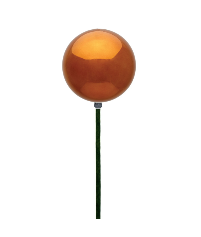 STEMBALL 15CM STAKE COPPER SHINY