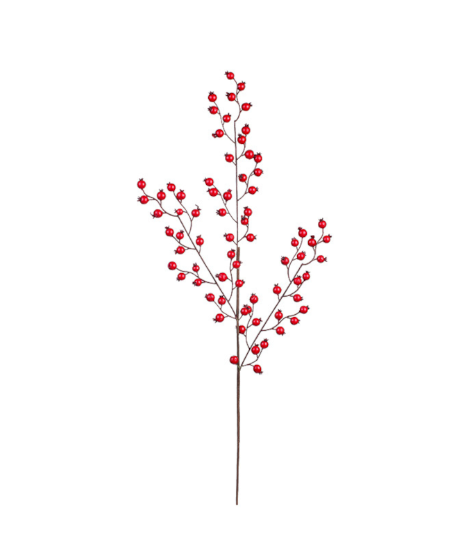 CRANBERRY SPRAY 25" RED