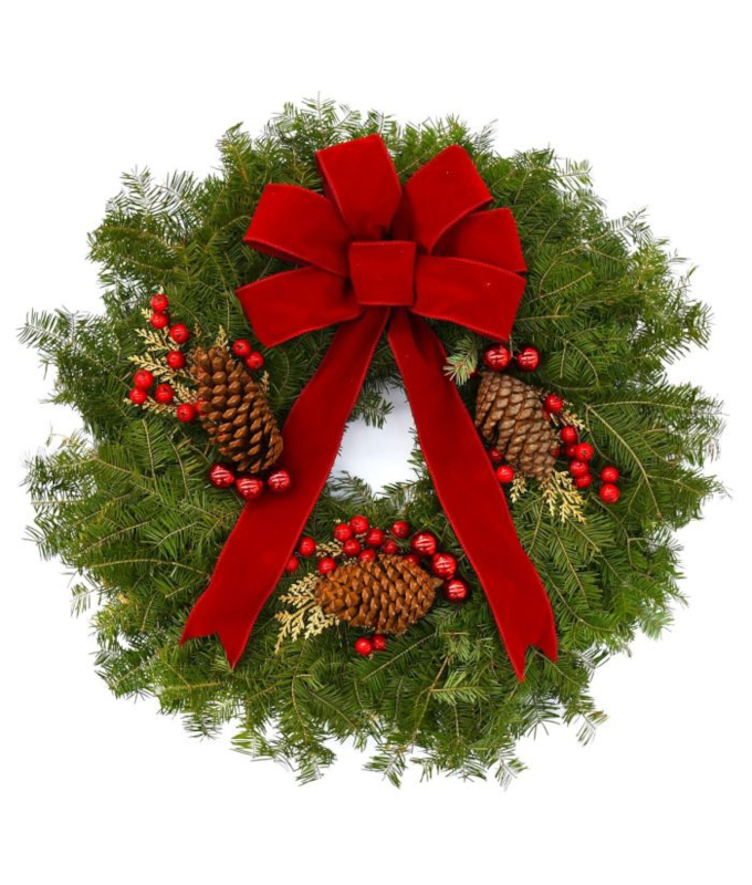 WREATH SIGNATURE TRADITIONAL 24"