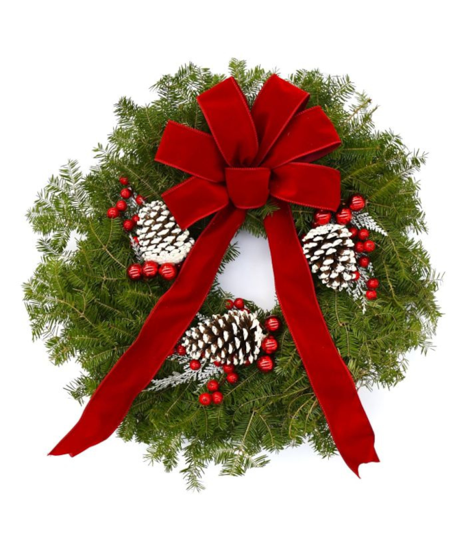 WREATH SIGNATURE TRAD FROST 48"