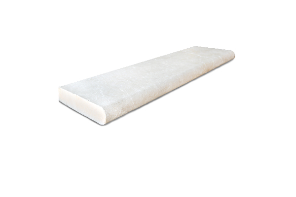 14X36 CREMA EDA ANTIQUE BULLNOSE COPING