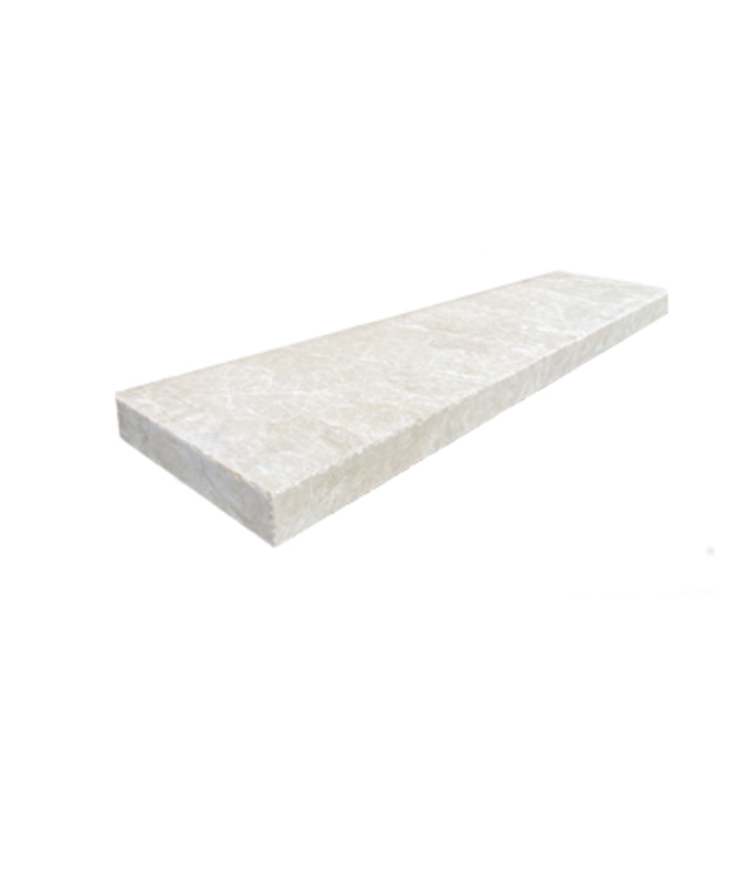 14X36 CREMA EDA ANTIQUE STRAIGHT EDGE COPING