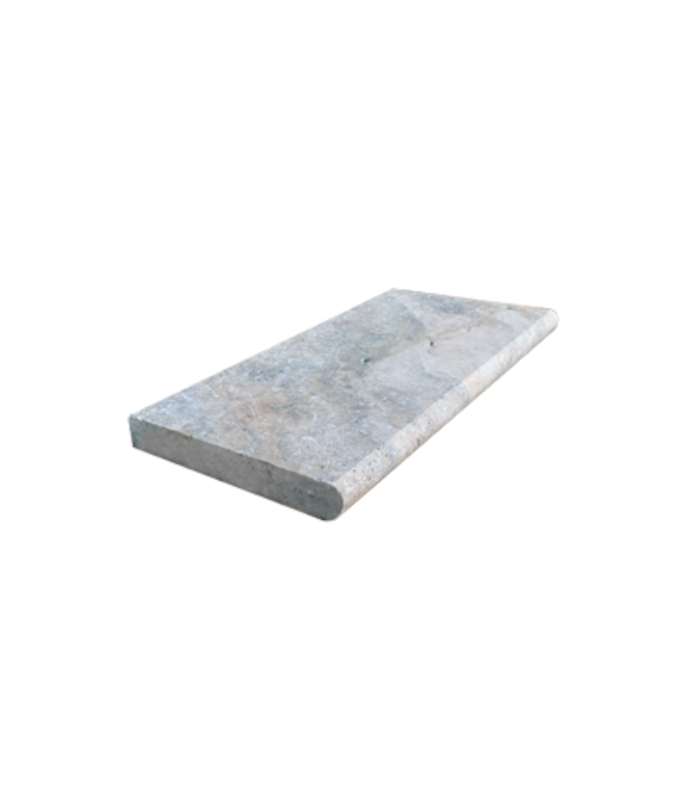 14X36 TAKOMA SILVER ANTIQUE BULLNOSE COPING