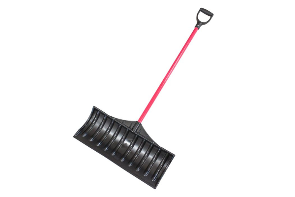 27" POLY SNOW PUSHER W/ DH