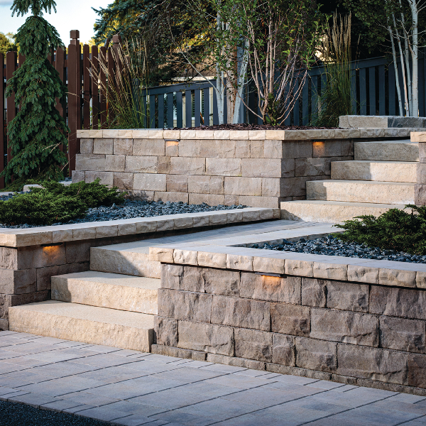 6\" BRISA WALL END NEWPORT GRAY