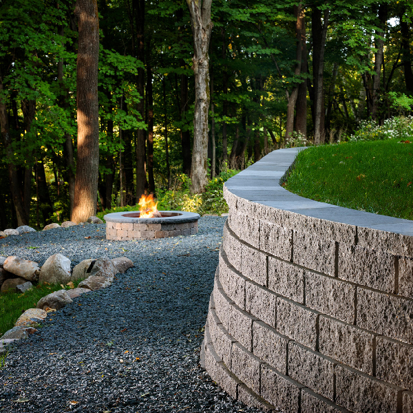 DIAMOND STRAIGHT CHARCOAL WALL