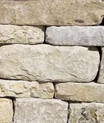 8" LUNA TUMBLED WALLSTONE 4"T