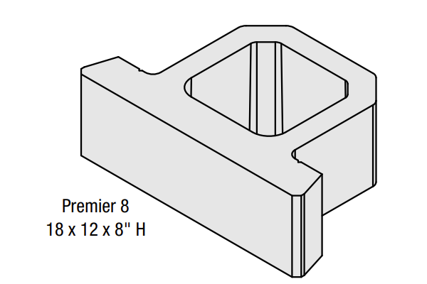PREMIER 8 WALL CHARCOAL