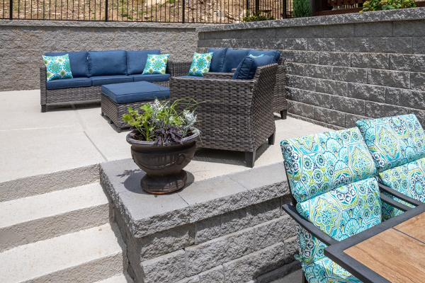 6\" CLASSIC STRIAGHT 1/2 BLOCK CHARCOAL