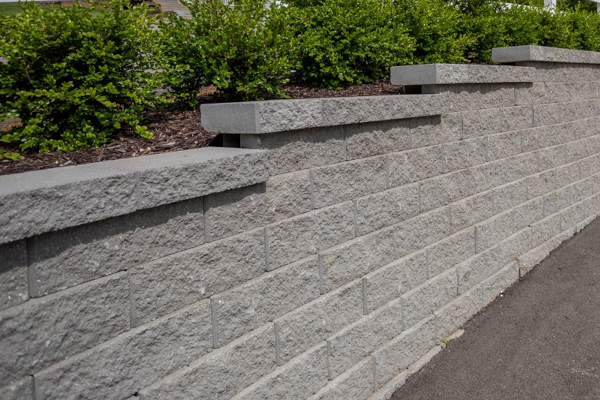 6\" CLASSIC STRAIGHT 1/2 BLOCK GRAY