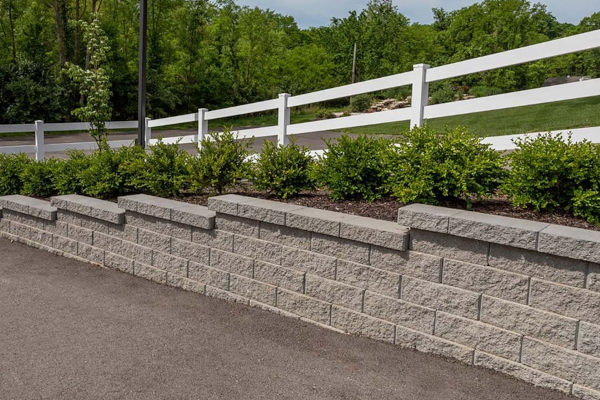 6\" CLASSIC STRIAGHT 1/2 BLOCK CHARCOAL