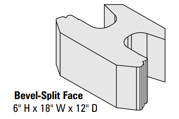 6\" CLASSIC BEVELED BLUESTONE