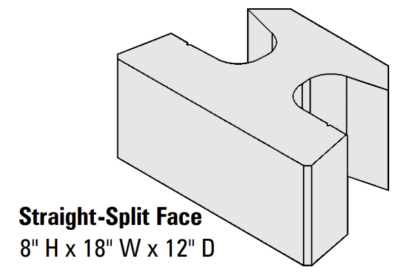 8\" CLASSIC STRAIGHT SANDSTONE