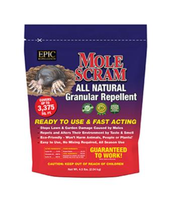 MOLE SCRAM 4.5LB BAG