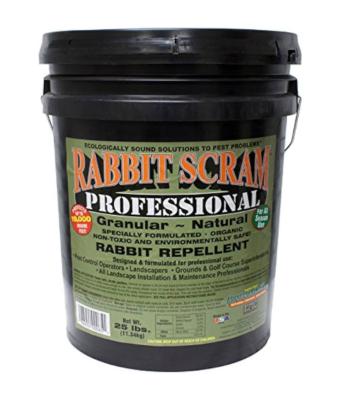 RABBIT SCRAM PRO 25LB TUB