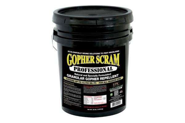 GOPHER SCRAM PRO 22LB TUB