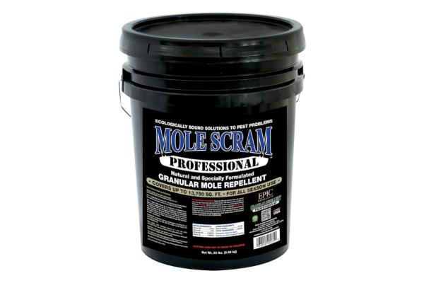 MOLE SCRAM PRO 22LB TUB