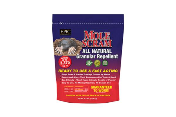 MOLE SCRAM 4.5LB BAG