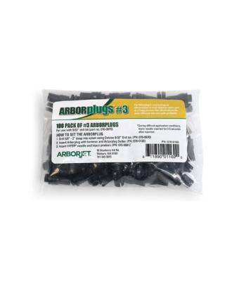 ARBORPLUGS #3 100PK