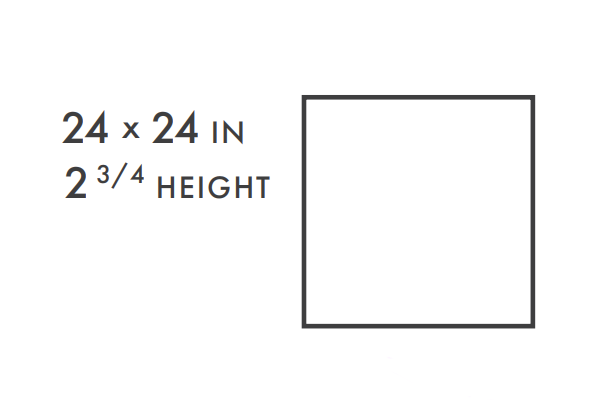 GLOW PATH PAVER 24X24 TIMELESS