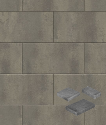 80MM DIMENSIONS 12 SHADED GRAY