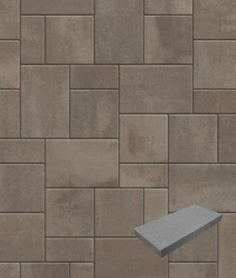 DIMENSIONS SLAB 15X30 HICKORY DF