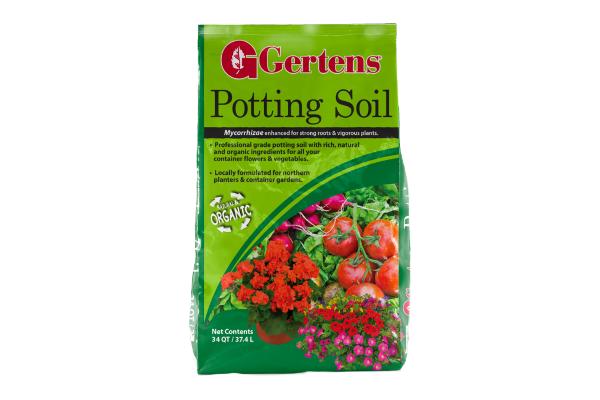 GERTENS POTTING SOIL ORG 34QT