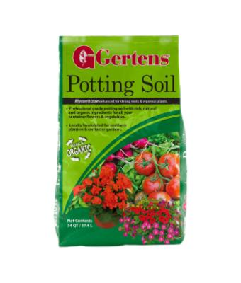 GERTENS POTTING SOIL ORG 34QT